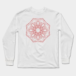 symmetrical design 01 Long Sleeve T-Shirt